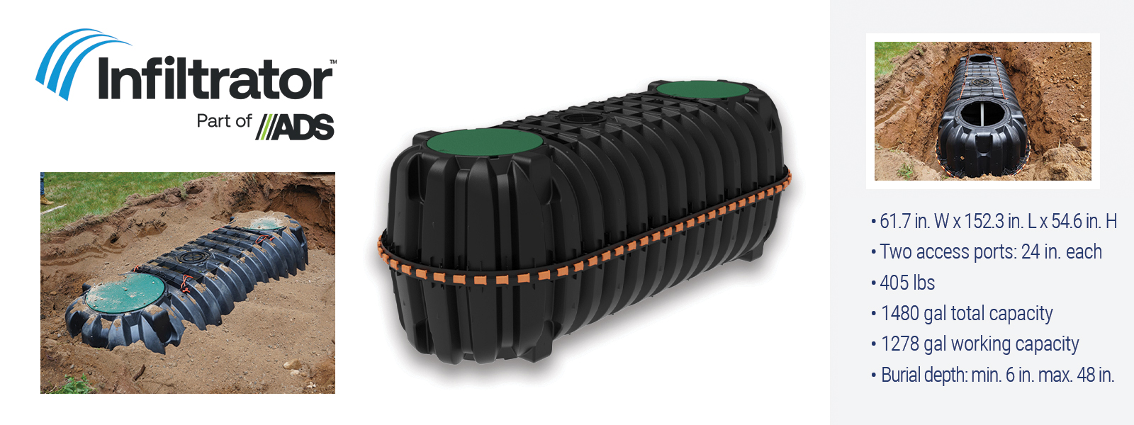 Photo of IM-1250 Infiltrator Tank